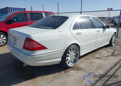 2004 Mercedes-Benz S 430 из США, поврежденный, VIN WDBNG70J94A406800